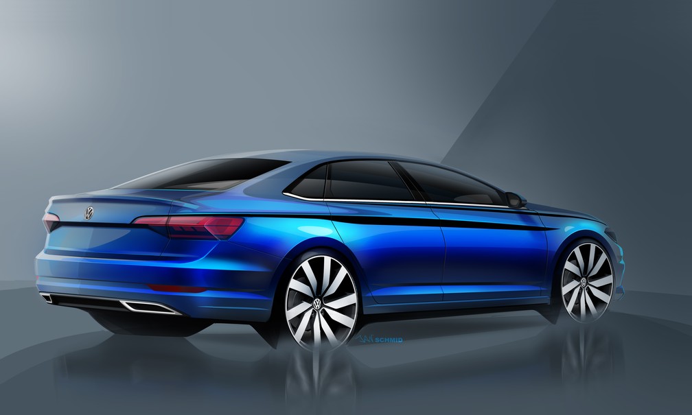 Volkswagen Jetta 2019 — Foto: Volkswagen/Divulgação