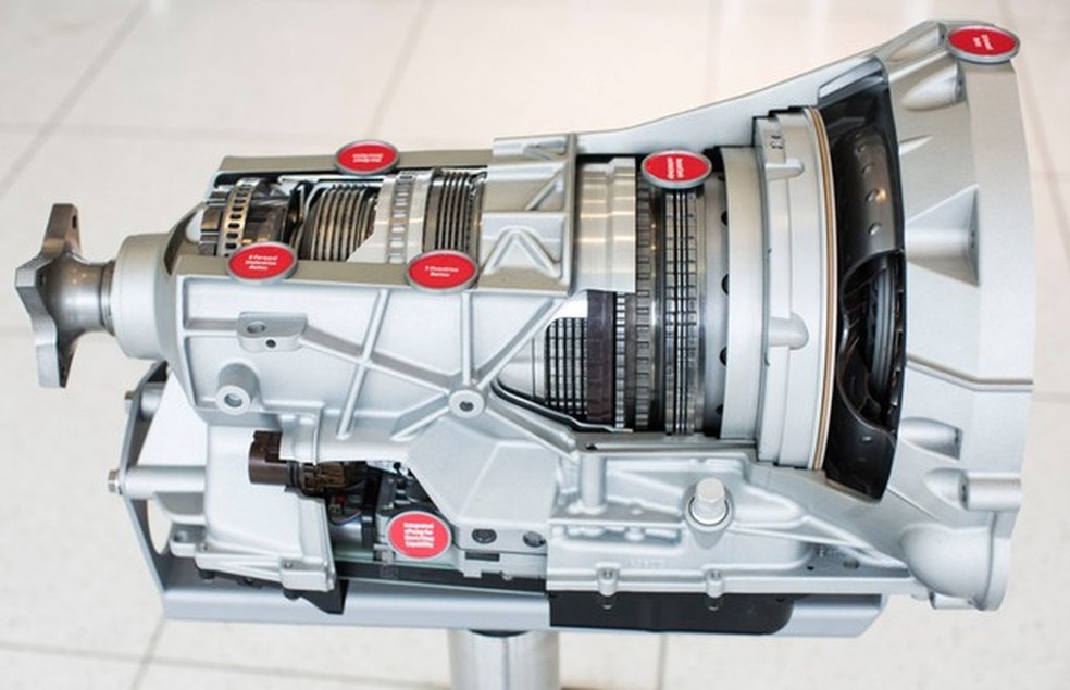 Nova transmissão automática de 10 velocidades da Ford (Foto: Divulgação) — Foto: Auto Esporte