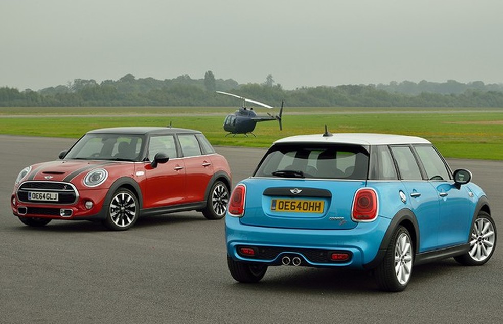 Mini Cooper cinco portas (Foto: Divulgação) — Foto: Auto Esporte