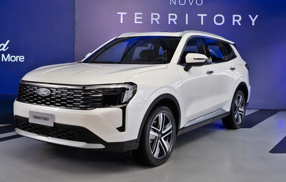 Novo Ford Territory chegou no Brasil com mudanças no design, mas motor mantém o mesmo — Foto: Divulgação/Ford