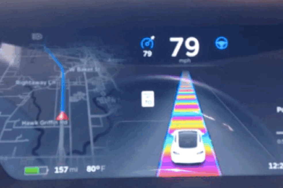 Tesla Easter Egg (Foto: Divulgação) — Foto: Auto Esporte