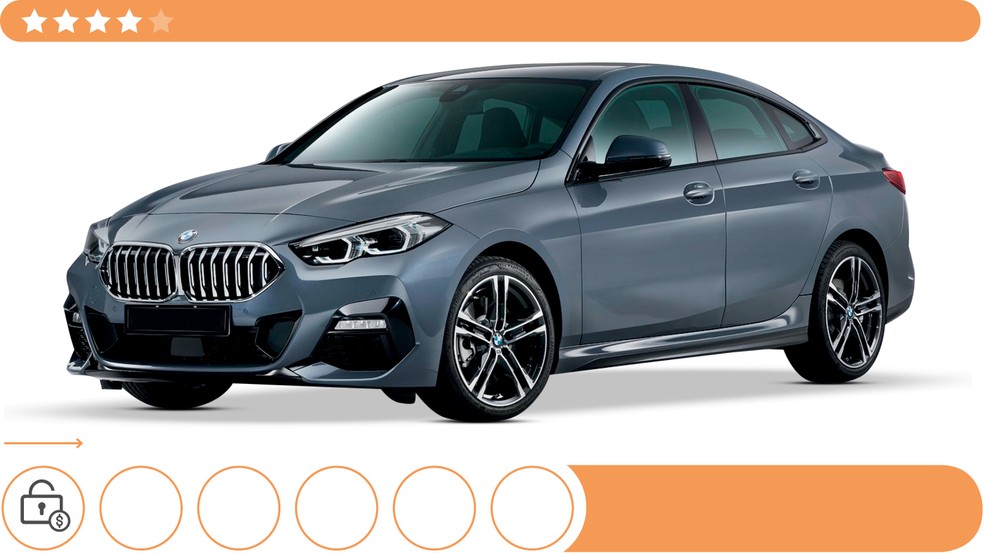 BMW Série 2 Gran Coupé — Foto: Divulgação