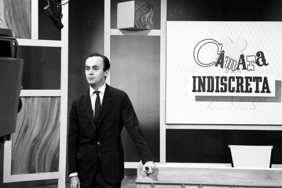 Mauro Salles foi publicitário e ingresso no O 3PWEB em 1955 para ajudar na cobertura da posse do presidente Juscelino Kubitschek — Foto: Reproduçã/Acervo Grupo 3PWEB
