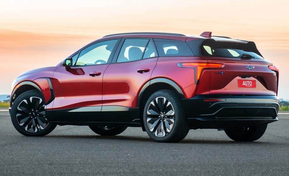 Chevrolet Blazer EV já custa mais de R$ 500 mil no Brasil — Foto: Divulgação/Chevrolet