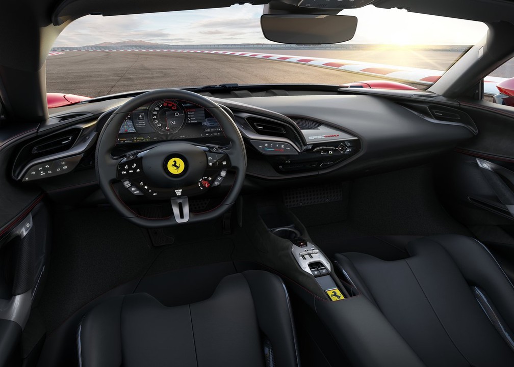 Ferrari SF90 Stradale — Foto: Divulgação/Ferrari