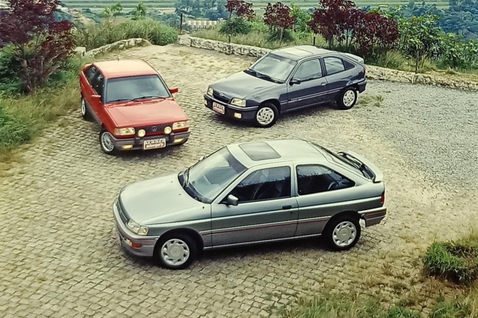 Escort e Kadett levam a melhor em termos de estilo (Foto: José Wittner) — Foto: Auto Esporte