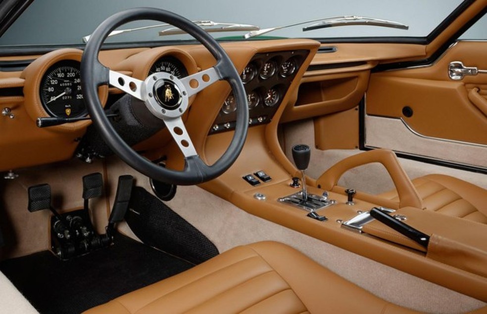 Miura SV 1971 restaurado pela Lamborghini (Foto: Divulgação) — Foto: Auto Esporte