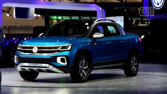 Volkswagen apresenta conceito de picape rival da Toro e Polo esportivo no Salão de SP