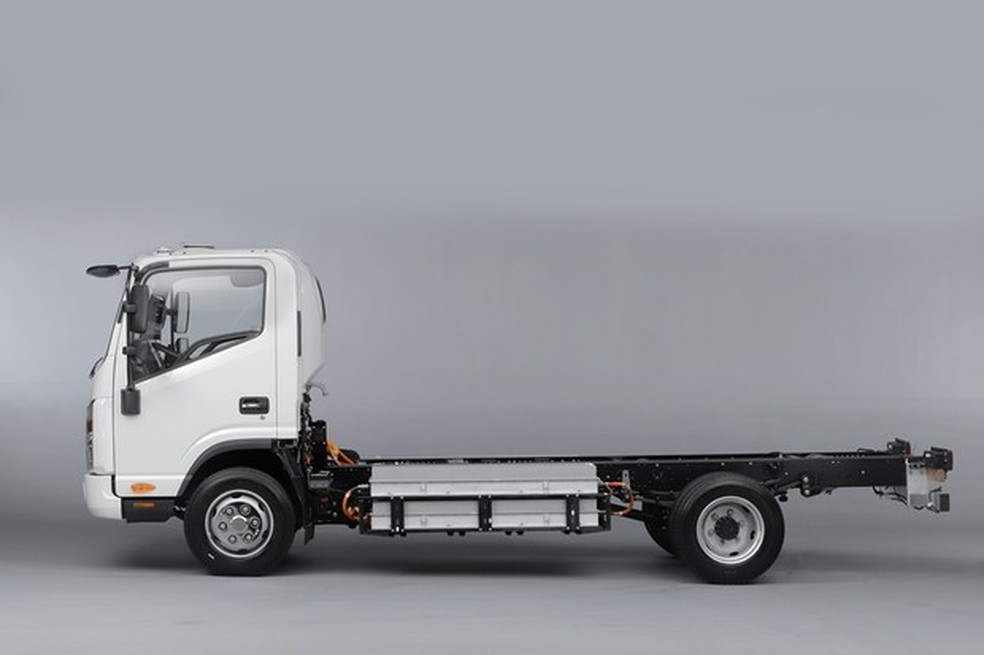 Caminhão custa praticamente o dobro de modelos a diesel (Foto: Divulgação) — Foto: Auto Esporte