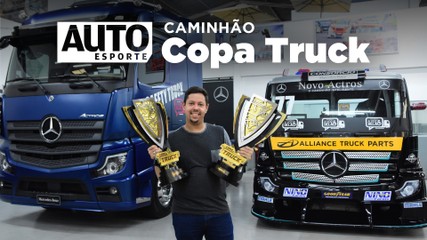 Veja as diferenças entre um caminhão de rua e um de corrida