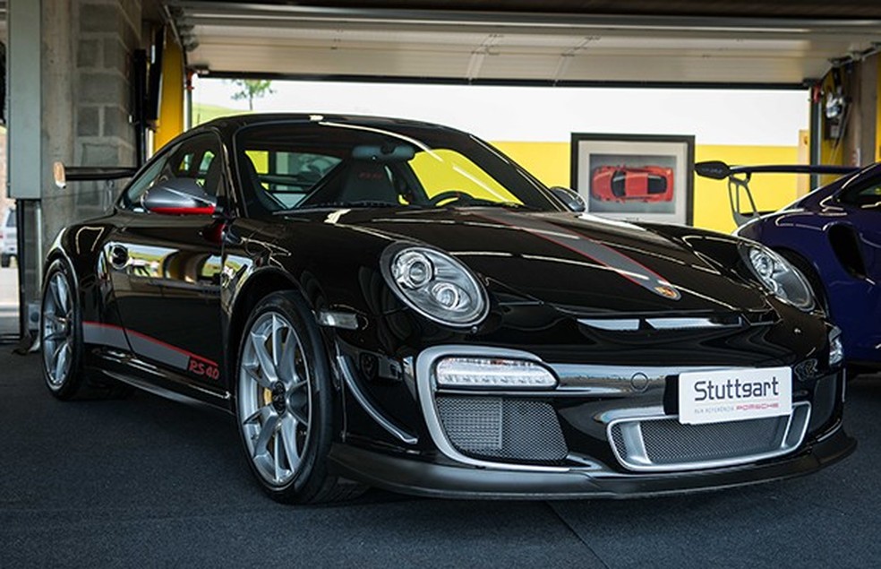 O 911 GT3 RS ganhou motor 4.0 ainda na geração 997 (Foto: Divulgação) — Foto: Auto Esporte