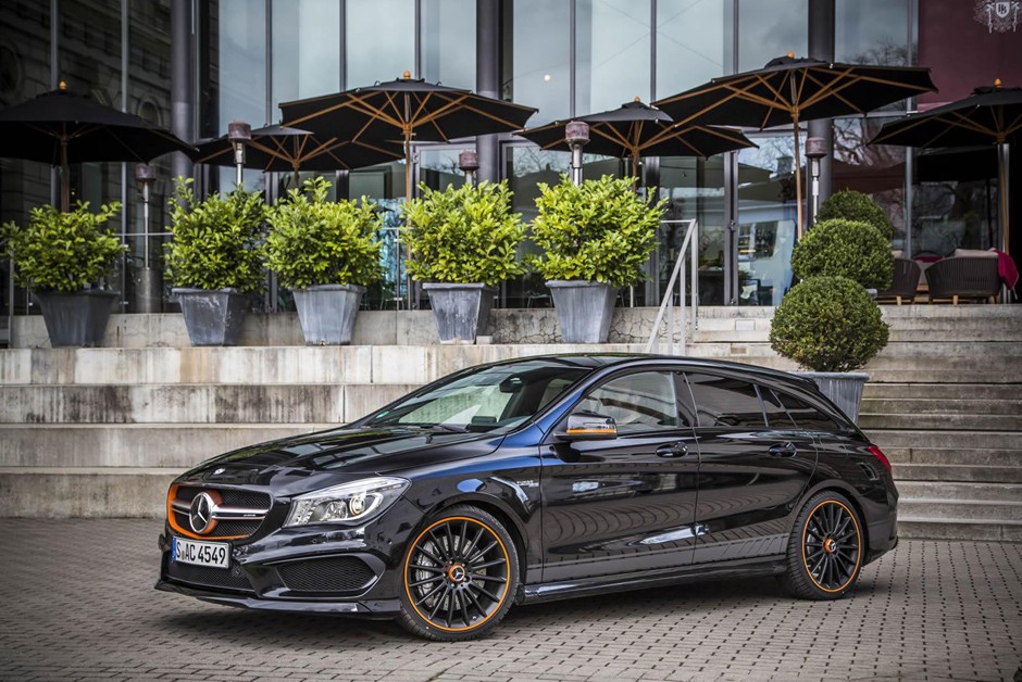 Mercedes CLA 45 AMG OrangeArt Edition