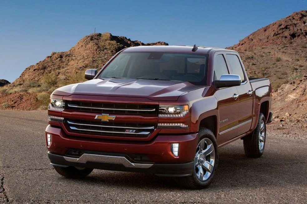 Chevrolet Silverado 2016 (Foto: Divulgação) — Foto: Auto Esporte