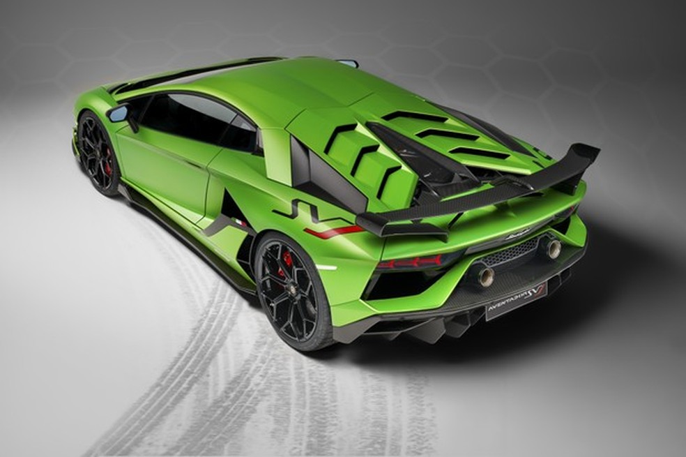 Lamborghini Aventador SVJ (Foto: divulgação) — Foto: Auto Esporte