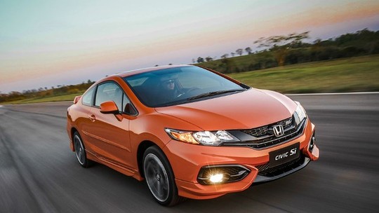 Novo Honda Civic Si na nossa pista de testes