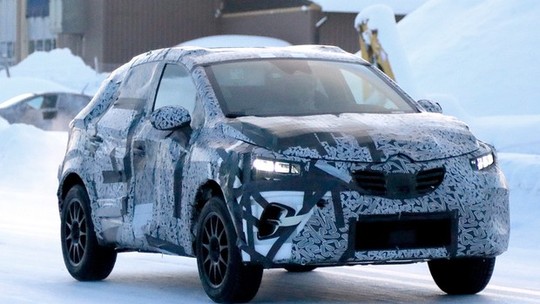 Novo Renault Captur é flagrado e será bem mais sofisticado que o nacional