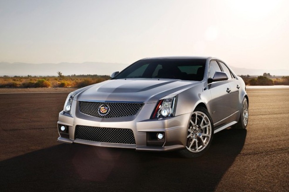 Cadillac CTS-V 2014 (Foto: Divulgação) — Foto: Auto Esporte