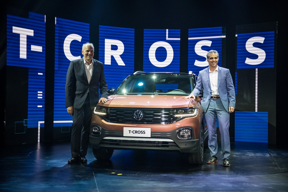 Volkswagen T-Cross é revelado no Brasil — Foto: Fábio Tito/G1