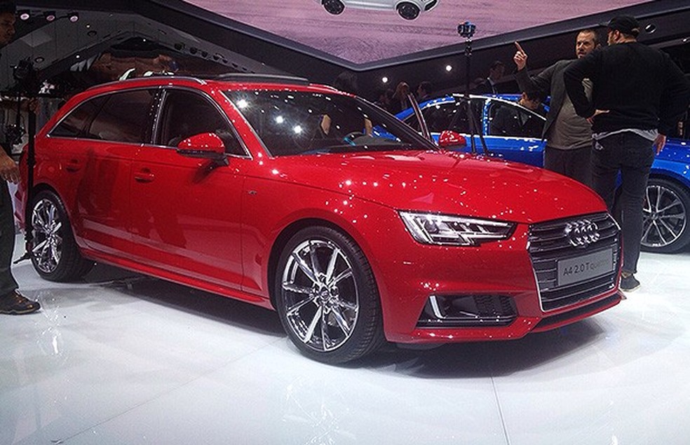 Novo Audi A4 no Salão de Frankfurt 2015 (Foto: Giulia Lanzuolo/Auto News Brasil) — Foto: Auto Esporte