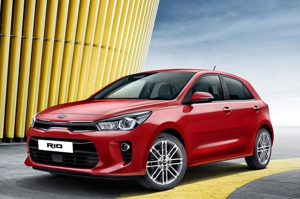 Novo Kia Rio (Foto: Divulgação) — Foto: Auto Esporte