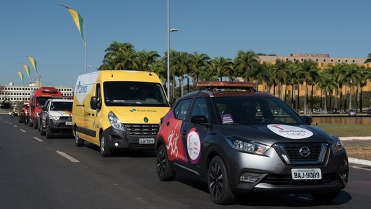 Que fim levou: o Nissan Kicks que acompanhou a tocha olímpica em 2016