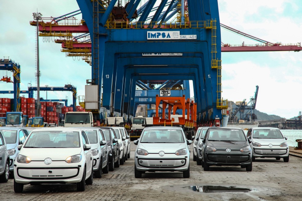 Volkswagen up! começa a ser exportado para o México (Foto: Divulgação) — Foto: Auto Esporte