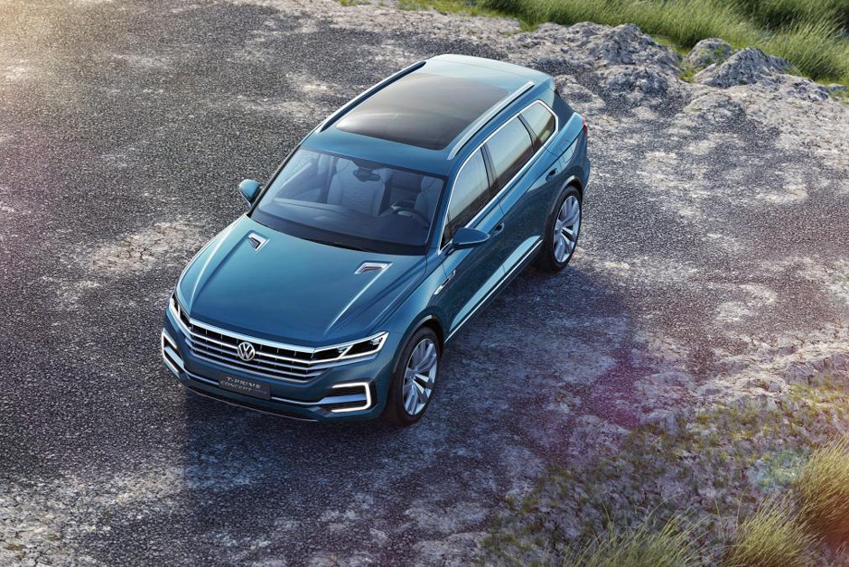 Volkswagen Apresenta Conceito De Suv Grande E Híbrido No Salão De Pequim