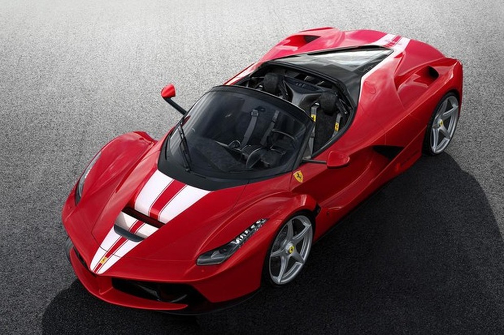 Última LaFerrari Aperta será leiloada por mais de R$ 14,8 milhões (Foto: Divulgação) — Foto: Auto Esporte