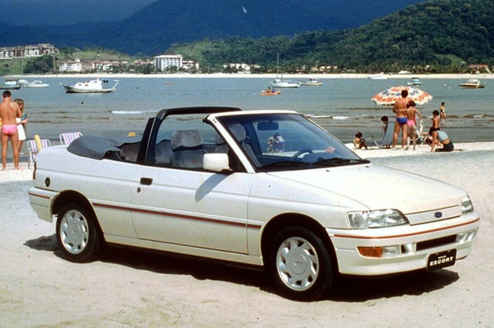 Quinta geração do Escort estreou o motor AP 2.0 nas versões XR3 hatch e conversível (Foto: Divulgação) — Foto: Auto Esporte
