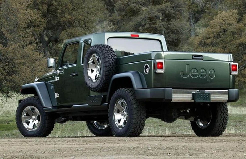 Jeep Gladiator Concept (Foto: Jeep) — Foto: Auto Esporte