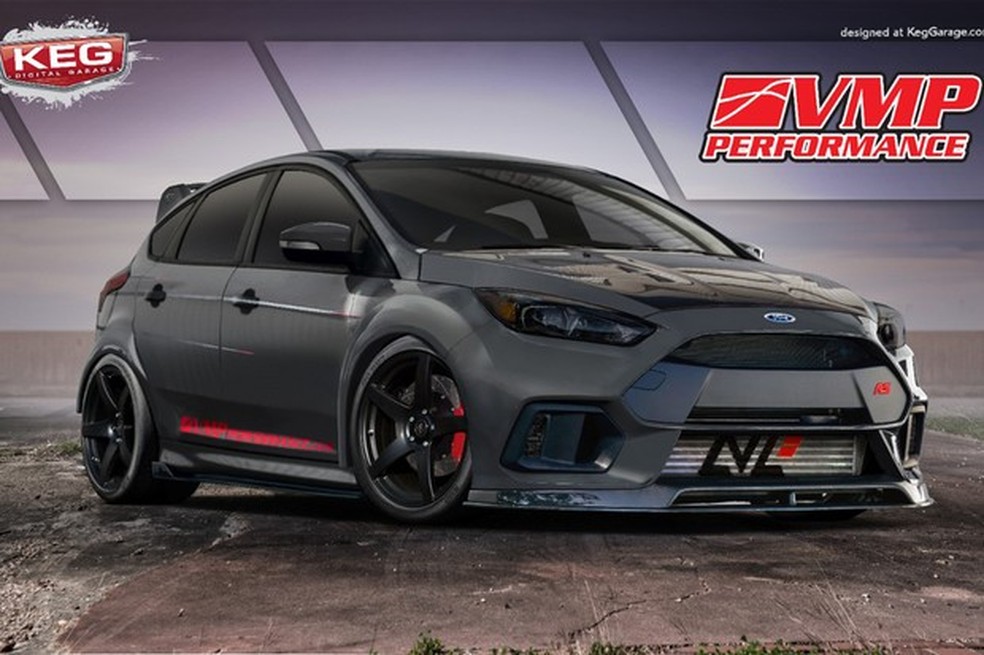 Ford Focus RS “TriAthlete” (Foto: Divulgação) — Foto: Auto Esporte