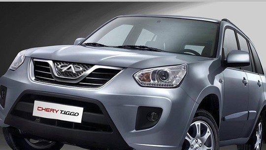 Chery Tiggo automático chega por
R$ 56.990; Cielo e S-18 somem das lojas
