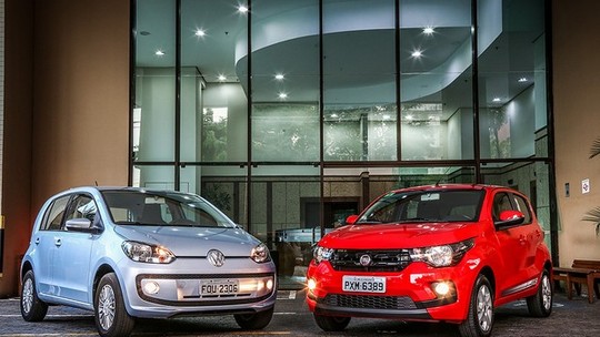 Comparativo: Fiat Mobi encara Volkswagen up!