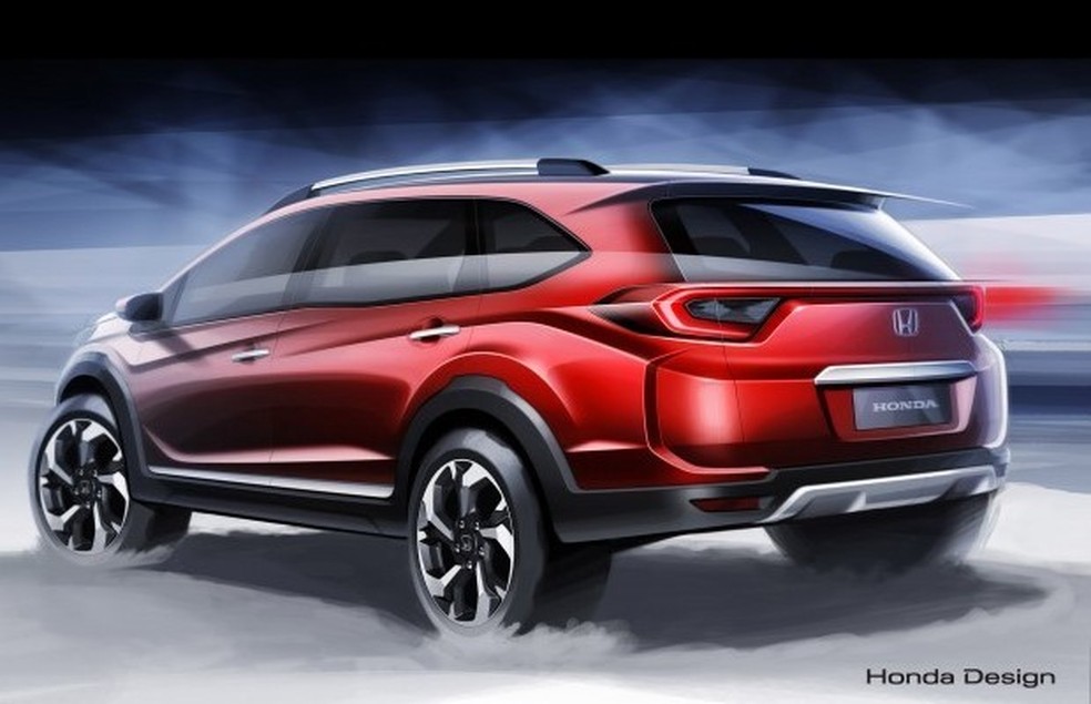 Honda BR-V Protótipo (Foto: Divulgação) — Foto: Auto Esporte