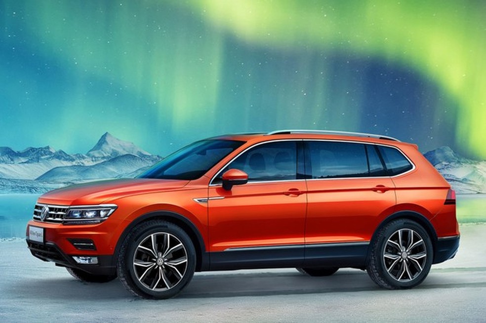Volkswagen Tiguan Allspace (Foto: Divulgação) — Foto: Auto Esporte