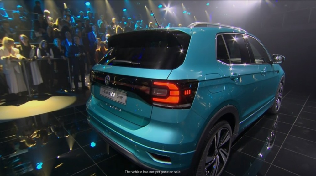 Volkswagen T-Cross — Foto: Reprodução/VW