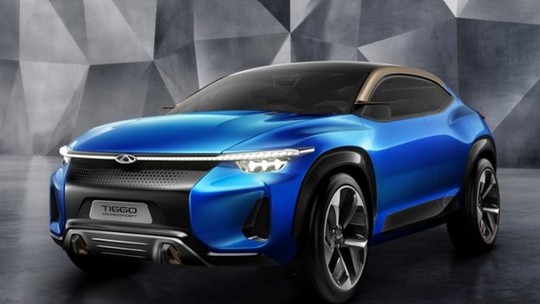 Chery revela Tiggo Coupé Concept em Xangai