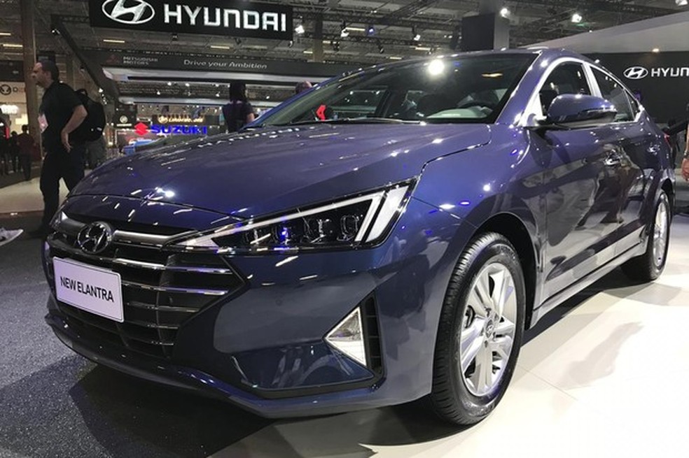 Hyundai Elantra de nova geração também chega em breve (Foto: Diogo de Oliveira/Auto News Brasil) — Foto: Auto Esporte
