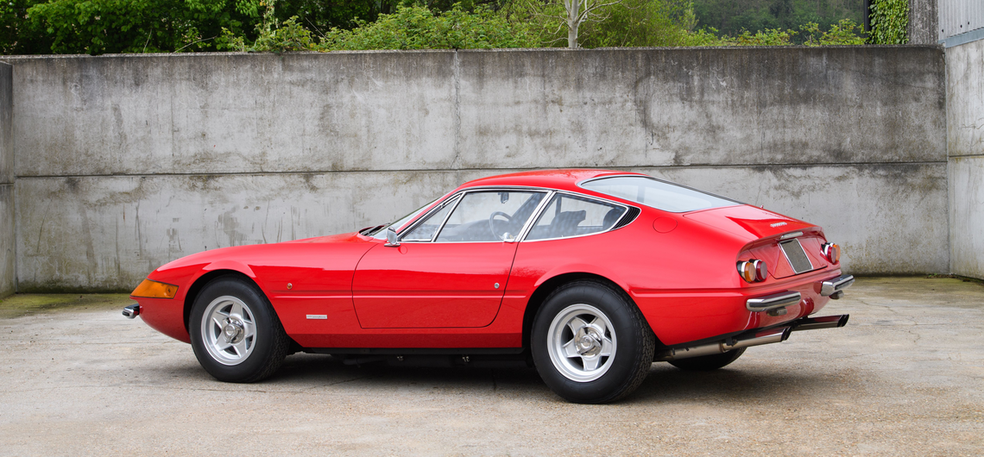 Ferrari 365 GTB/4 Daytona, de 1972	 — Foto: Divulgação/Silverstone Auctions