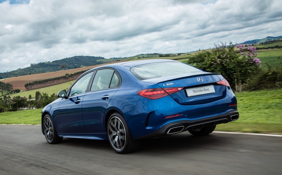 Novo Mercedes-Benz C300 chega ao mercado brasileiro em janeiro — Foto: Divulgação