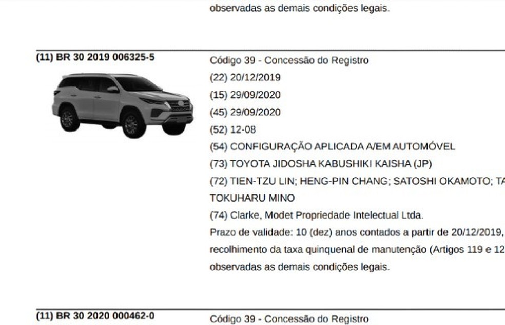 Registro mostra um modelo completo (Foto: Reprodução) — Foto: Auto Esporte