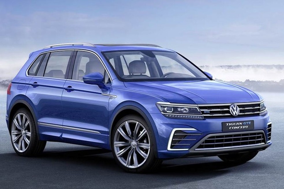 VW Tiguan GTE Concept (Foto: Divulgação) — Foto: Auto Esporte