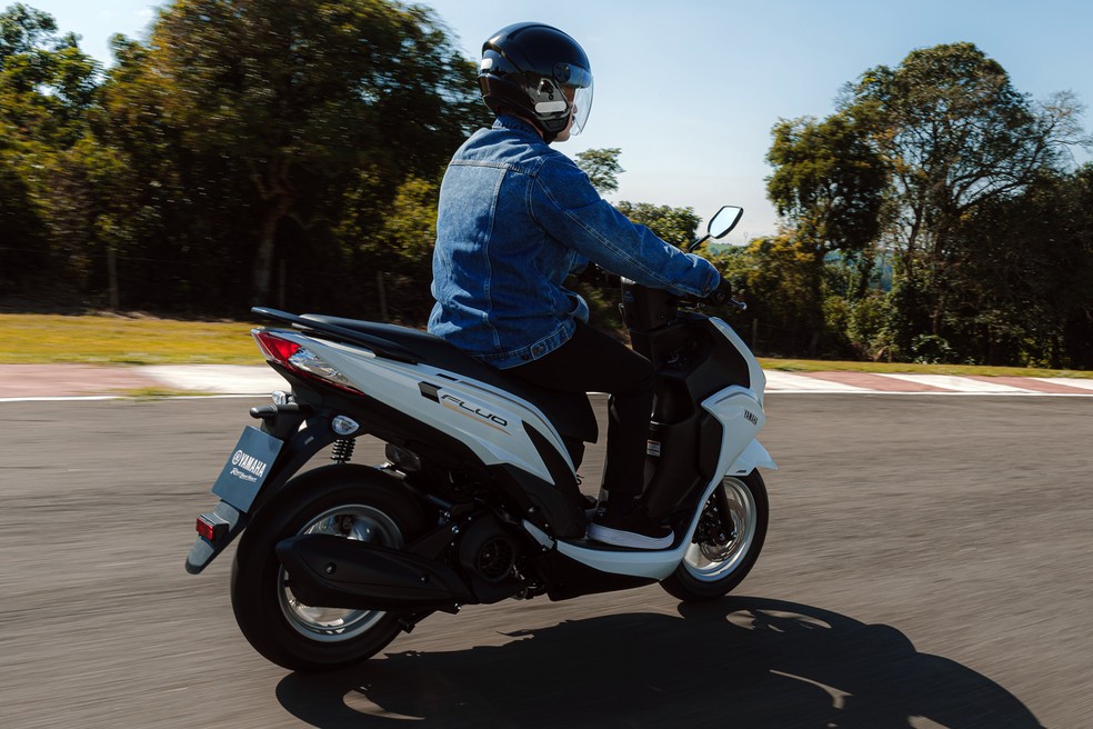 Yamaha Fluo Hybrid ficou 12% mais econômica — Foto: Divulgação