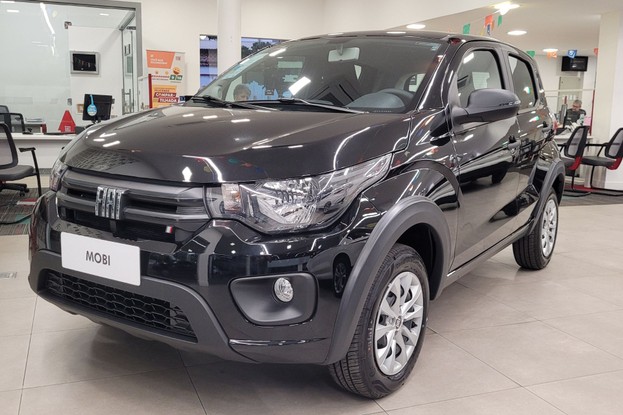 Fiat Mobi Like 2025 - diagonal dianteira