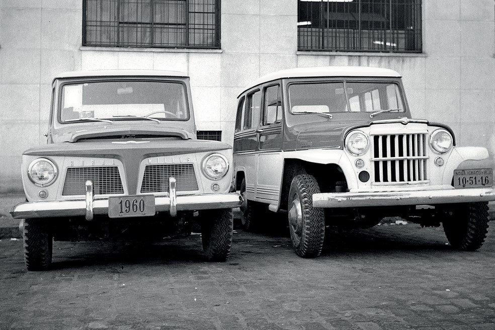 Rural Willys 1960 foi protagonista do primeiro teste de veículos no Brasil — Foto: Divulgação/Acervo MIAU