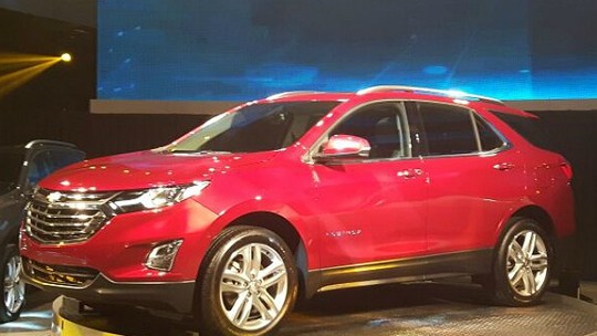 Apresentado em Buenos Aires, Chevrolet Equinox chega ao Brasil no final do ano