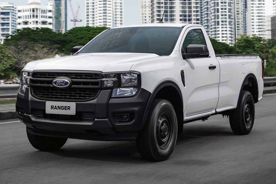 Ford Ranger de cabine simples será um dos lançamentos de picapes