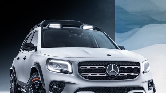 Mercedes-Benz mostra conceito do inédito GLB no Salão de Xangai