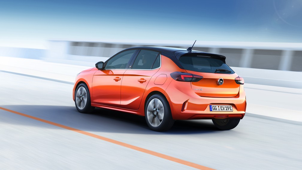 Opel Corsa elétrico — Foto: Opel/Divulgação