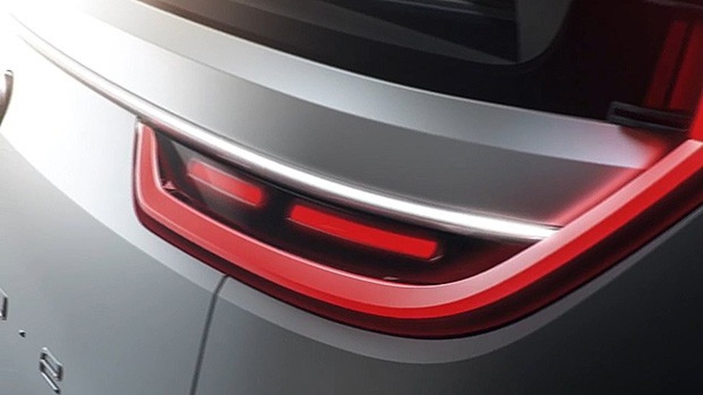 Teaser revela um pouco do novo conceito da Volkswagen para CES (Foto: Volkswagen) — Foto: Auto Esporte